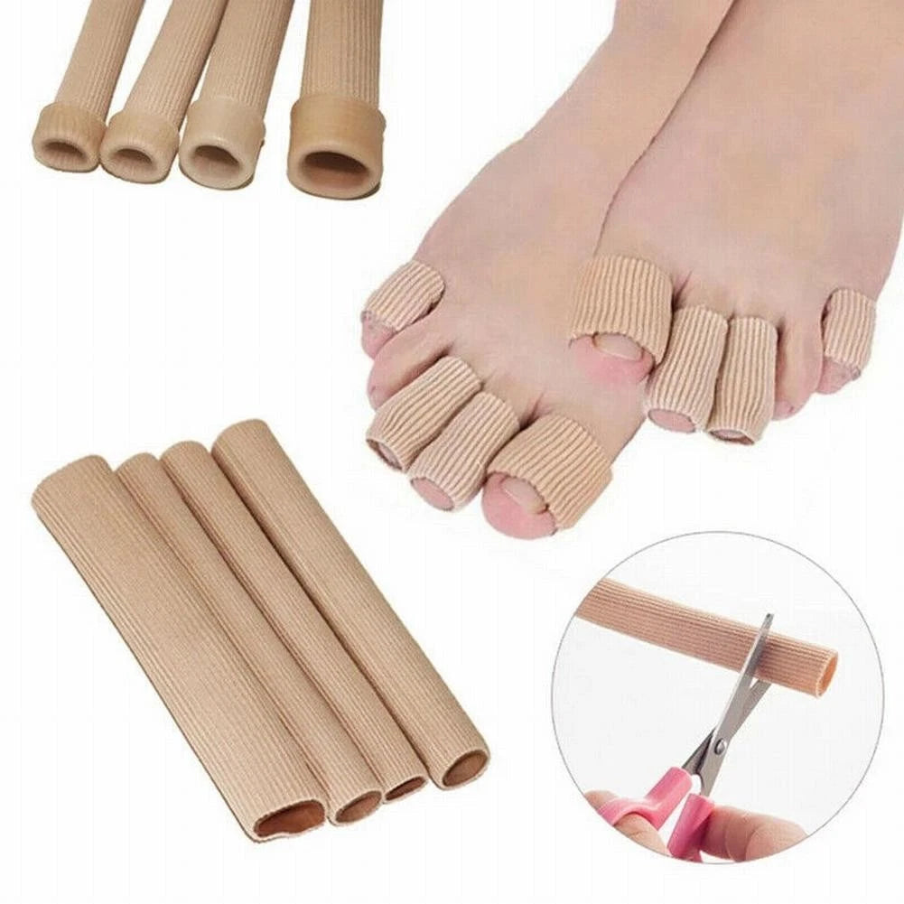 Silicone Gel Toe Protector Tube For Foot And Finger Pain And Pressure