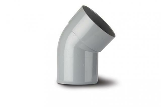 Polypipe 110mm 135° Offset Bend Single Socket