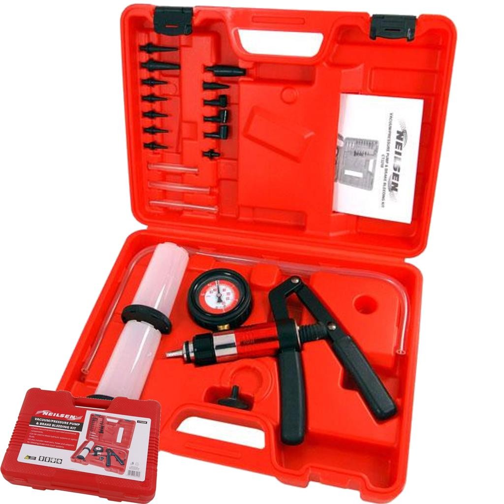 Neilsen 21pc Brake Bleeding Tester Kit