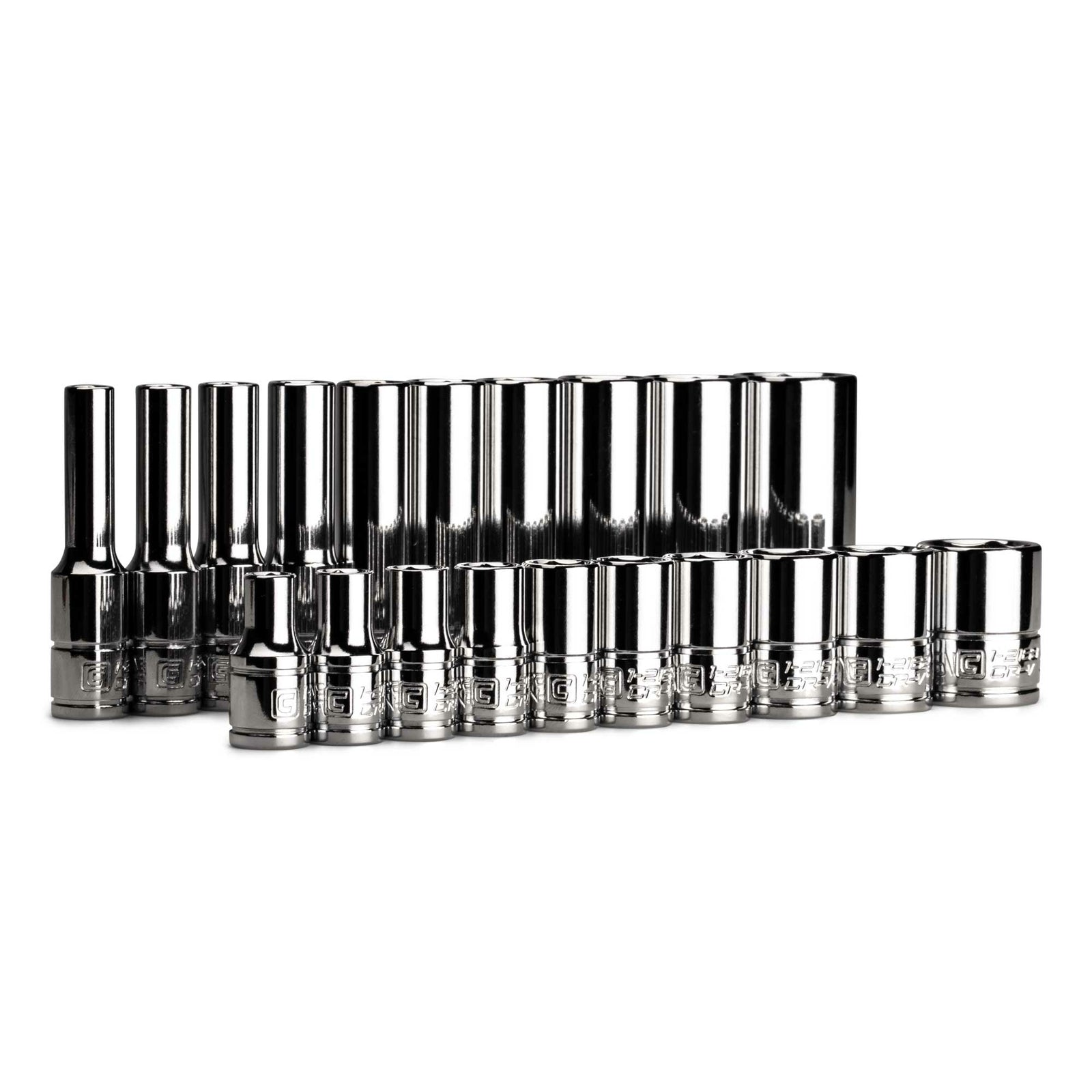 Capri Tools 1/4 in. Drive 6-Point Socket Set 20-Piece by Capri Tools