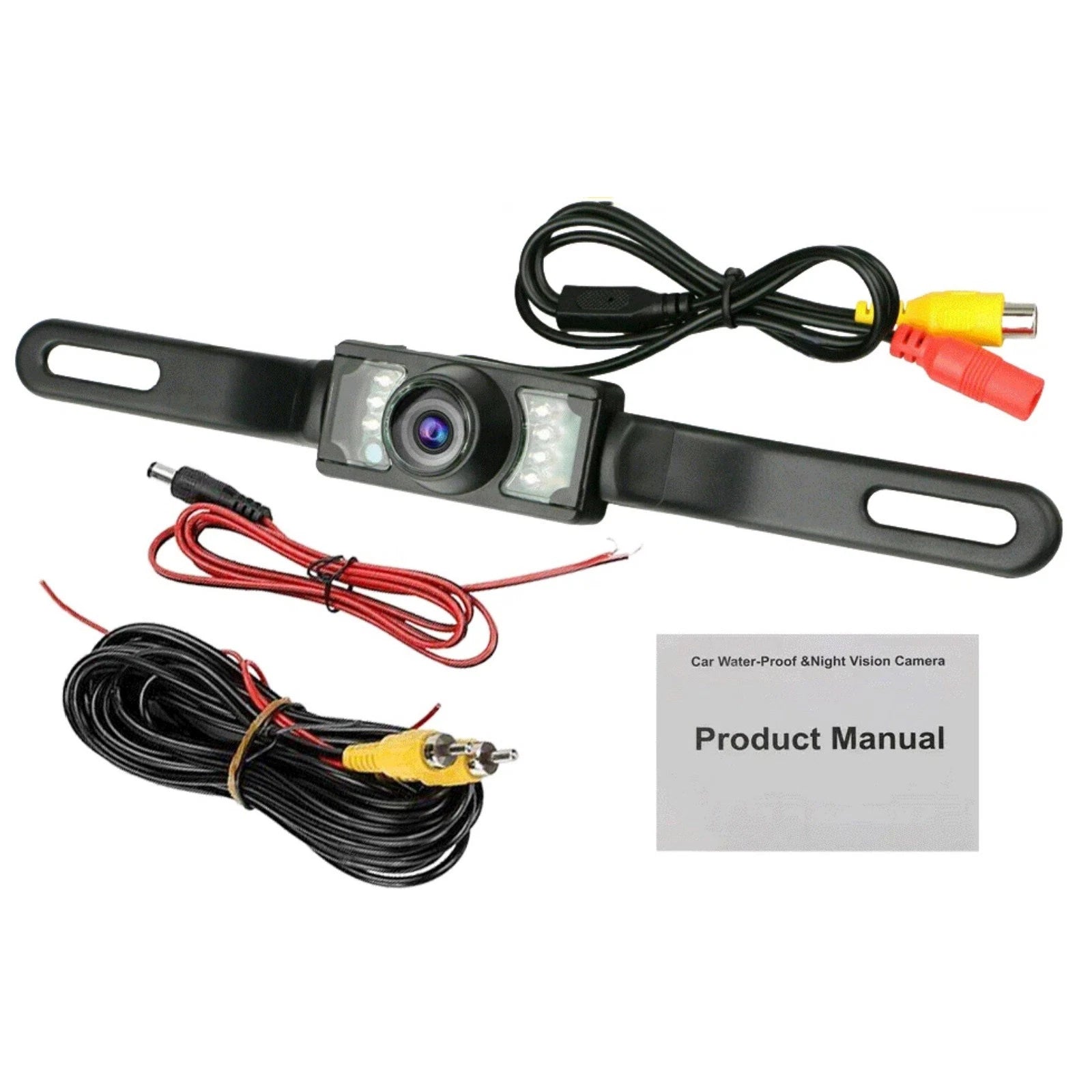 Car Rear View Camera Reverse Backup Hd 720p Night Vision 170° Angle