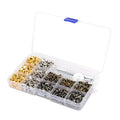 240 Set Metal Double Cap Leather Craft Belt Bag Rivet Spike Stud Tack