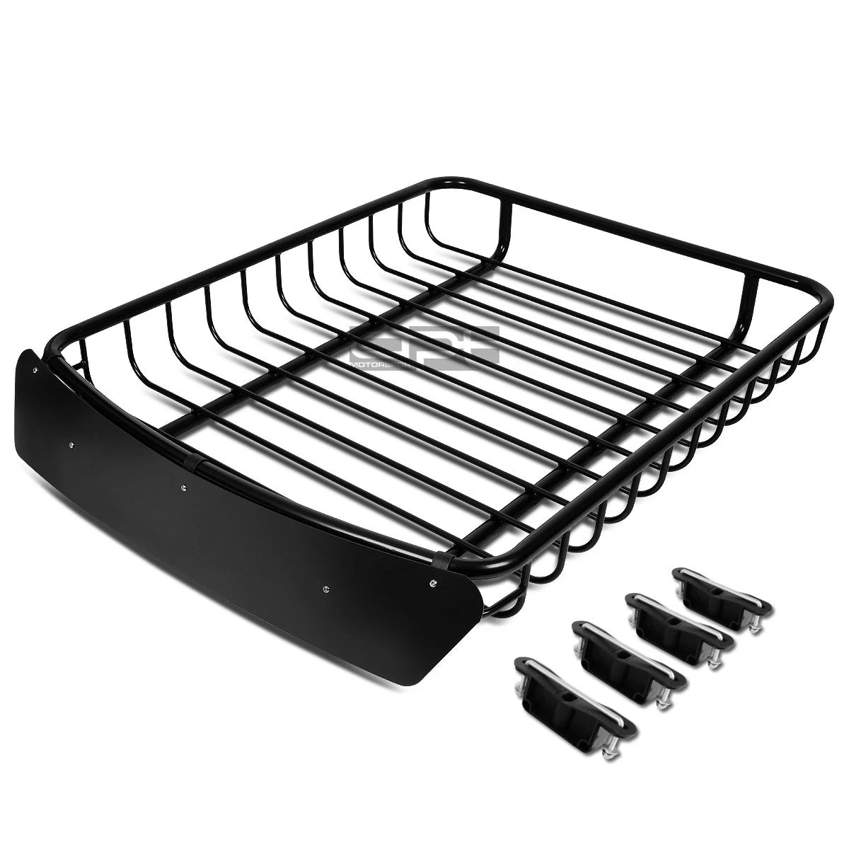 51"x40"steel Roof Rack Cargo Luggage Carrier Basket+wind