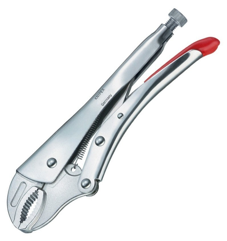 Knipex 7" Locking Vise Pliers - Round Grip Jaws