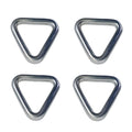 Stainless Steel Formed Welded Triangle Ring Buckle 3/16" X 1", 500