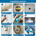 Toilet Tank Parts Replacement Kit Seamless Installation User-friendly