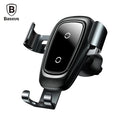 10W Fast Qi Wireless Charging Car Phone Holder Mount For Apple Iphone