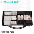 HAUSHOF 294PC Felt Furniture Pad Set Cabinet Door Bumpers Self