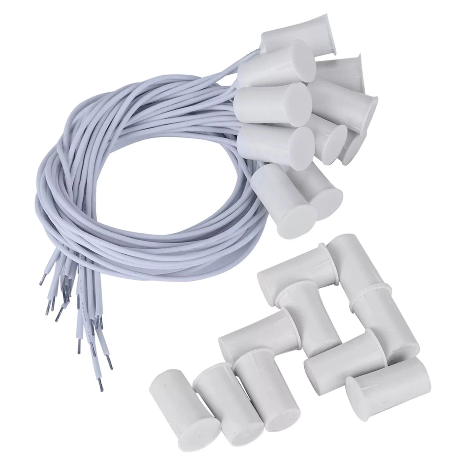Rc-33 Nc Wired Door Contact Sensor Alarm Magnet Reed Switch