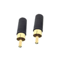 3.5mm 1/8" Mono F Jack To Rca M Plug Adapter Cable Converter