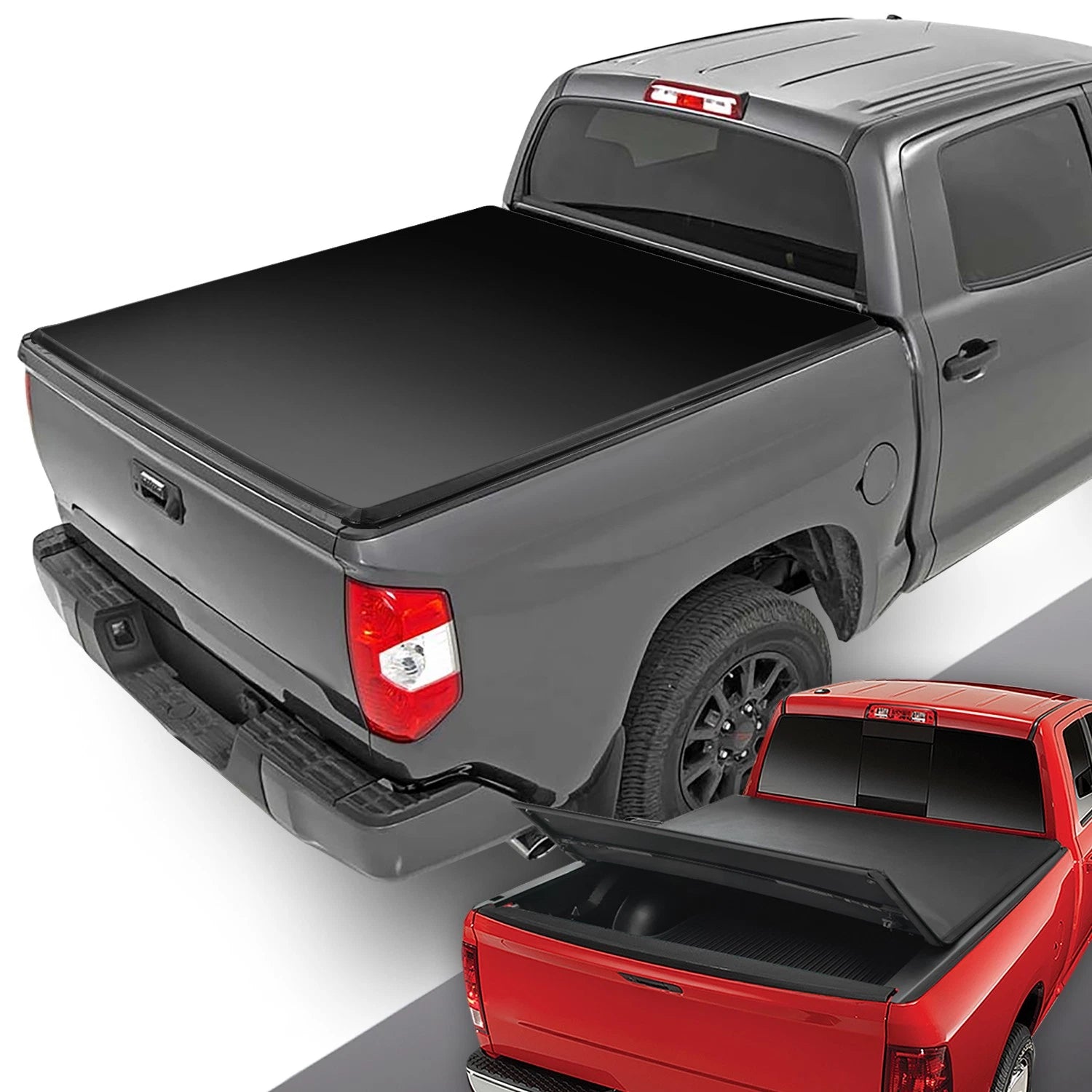 Fit 22-23 Toyota Tundra 6.5 Ft Bed Vinyl Soft Top | Built Supply Co