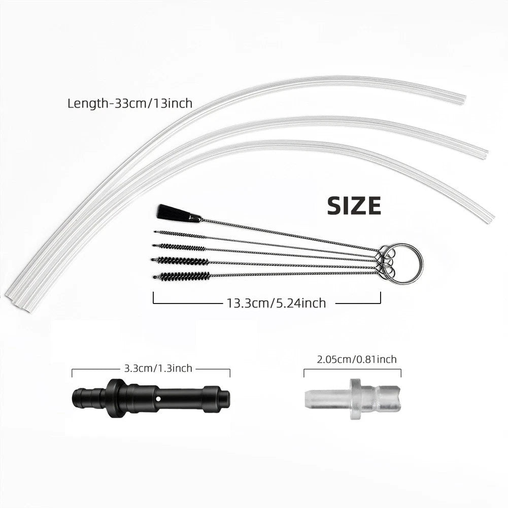 Automatic Coffee Machine Tube Kit With Hp1 Hp3 Adapters And Brush