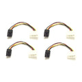 20cm Molex 4 Pin To 6 Pin Pci-express Video Card Power Converter