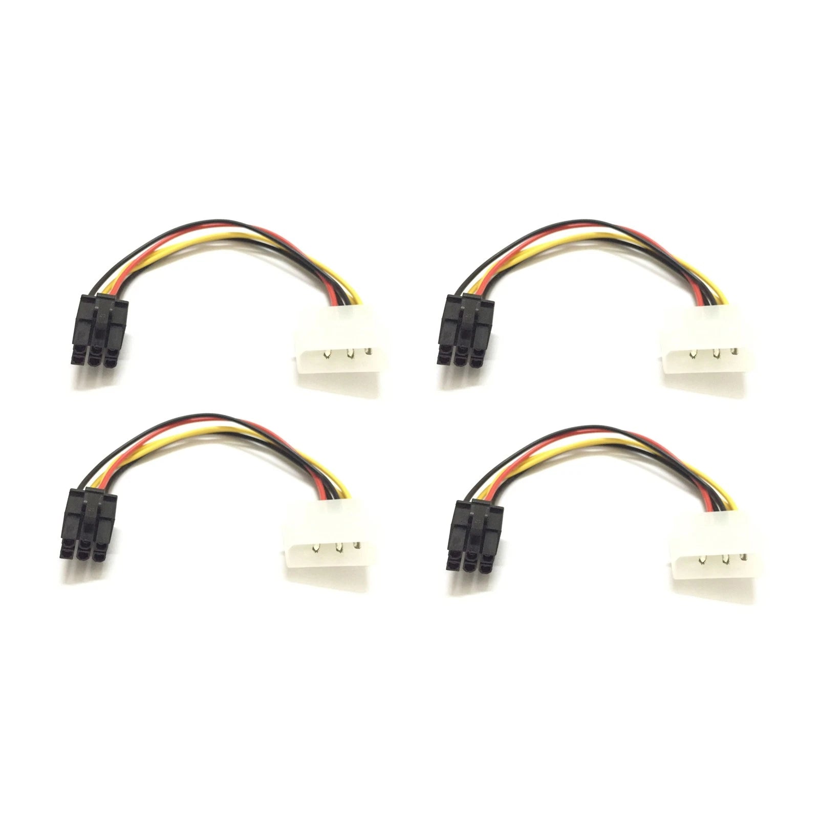 20cm Molex 4 Pin To 6 Pin Pci-express Video Card Power Converter