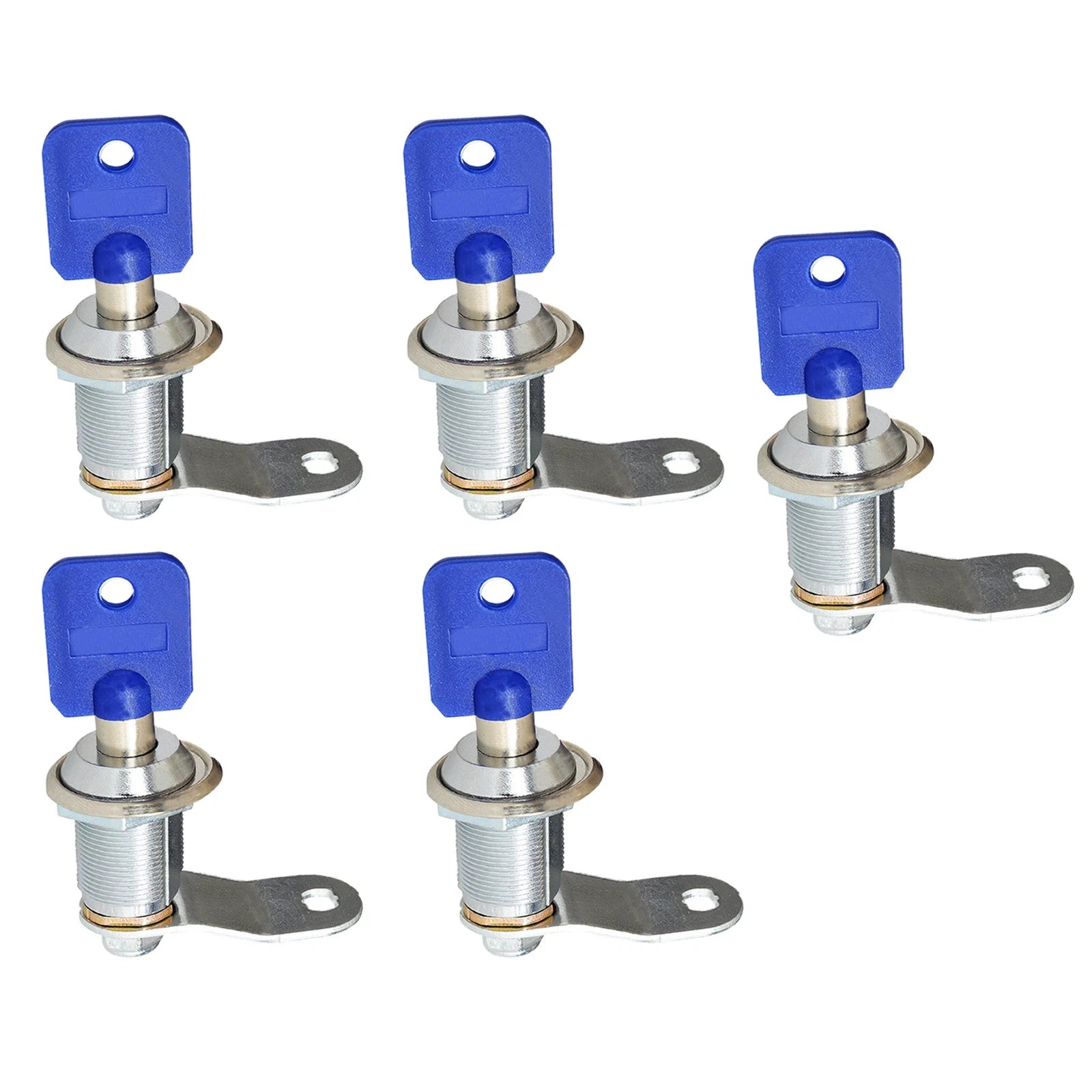 5 Set 27mm Cam Lock+key Kit For Pinball Machine Arcade Cabinet Door
