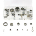 Set Stainless Steel Screws Bearing Kit For Traxxas Summit 1/10 Rc Car