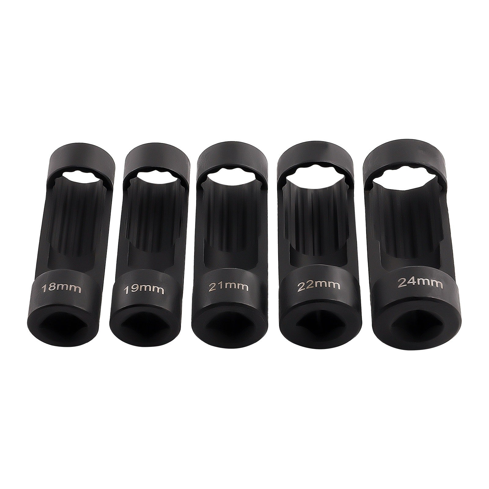 5pc Strut Nut Socket 18mm 19mm 21mm 22mm 24mm 1/2 Drive Suspension