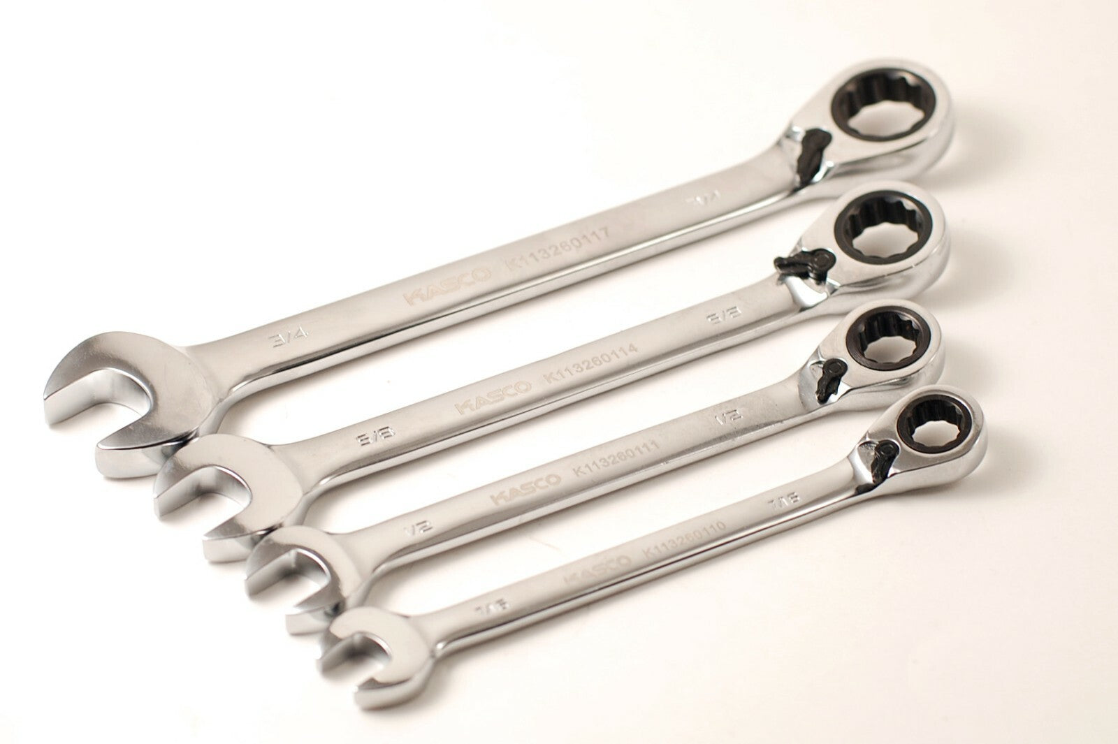 Combination Ring Open Reversible Ratchet Spanner by Unbranded