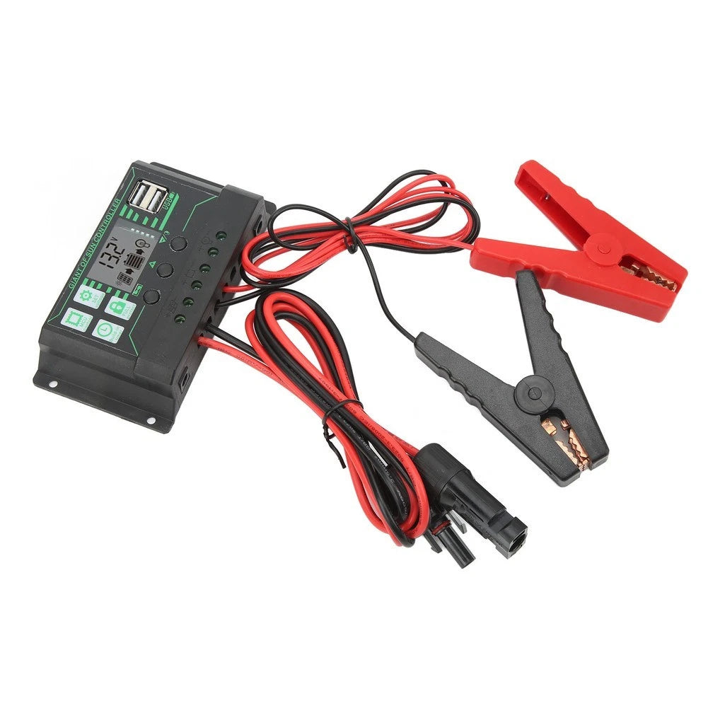 Lightweight For Mppt Controller For Solar Applications With Usb 10a
