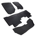 Floor Mats for Acura MDX 2014-2020 7 Seater Black TPE All-Weather