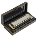 Qimei Blues Deluxe 10-hole Harmonica In The Key Of C With Case Gift