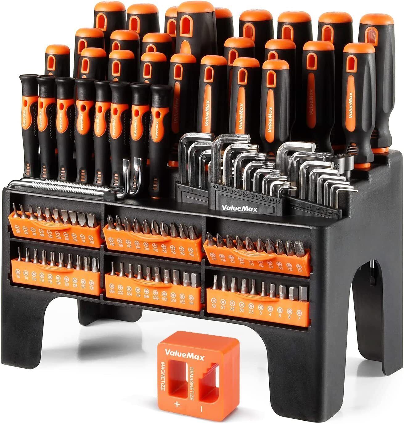 ValueMax 126 Pieces Magnetic Screwdriver Set by ValueMax