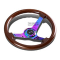 Nrg Reinforced 35cm 3"deep Dish Brown Wood Grain | Built Supply Co