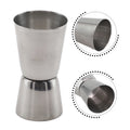 20/40ml Measure Cup Jigger Double Shot Stainless Steel Cocktail Wine