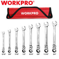 WORKPRO 8PC SAE Ratcheting Wrench Set by WORKPRO