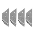 Protector Corner Brackets 2mm Electroplating Process Furniture Corner