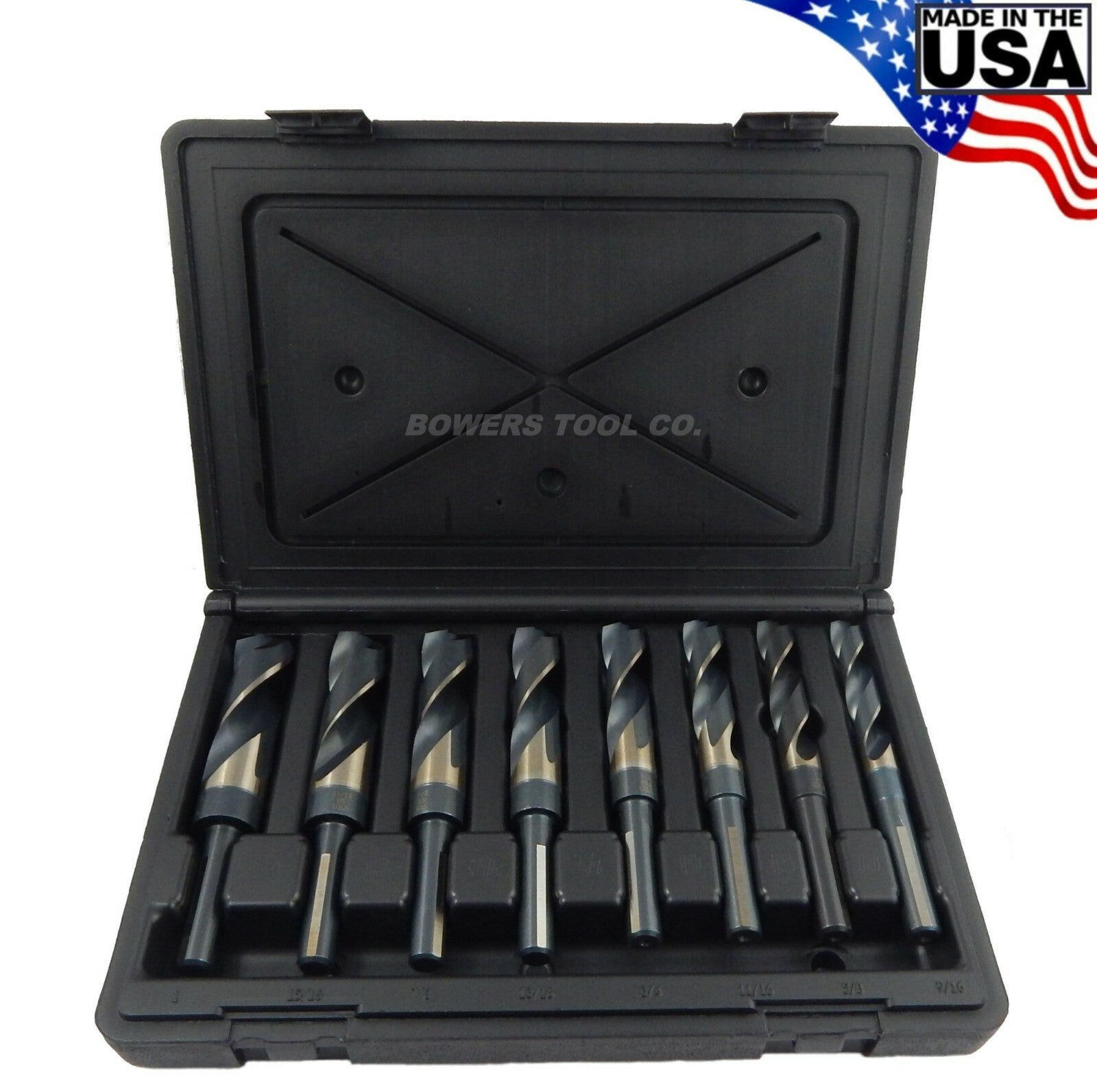 Cle Line 8pc Silver & Deming Drill Bit Set