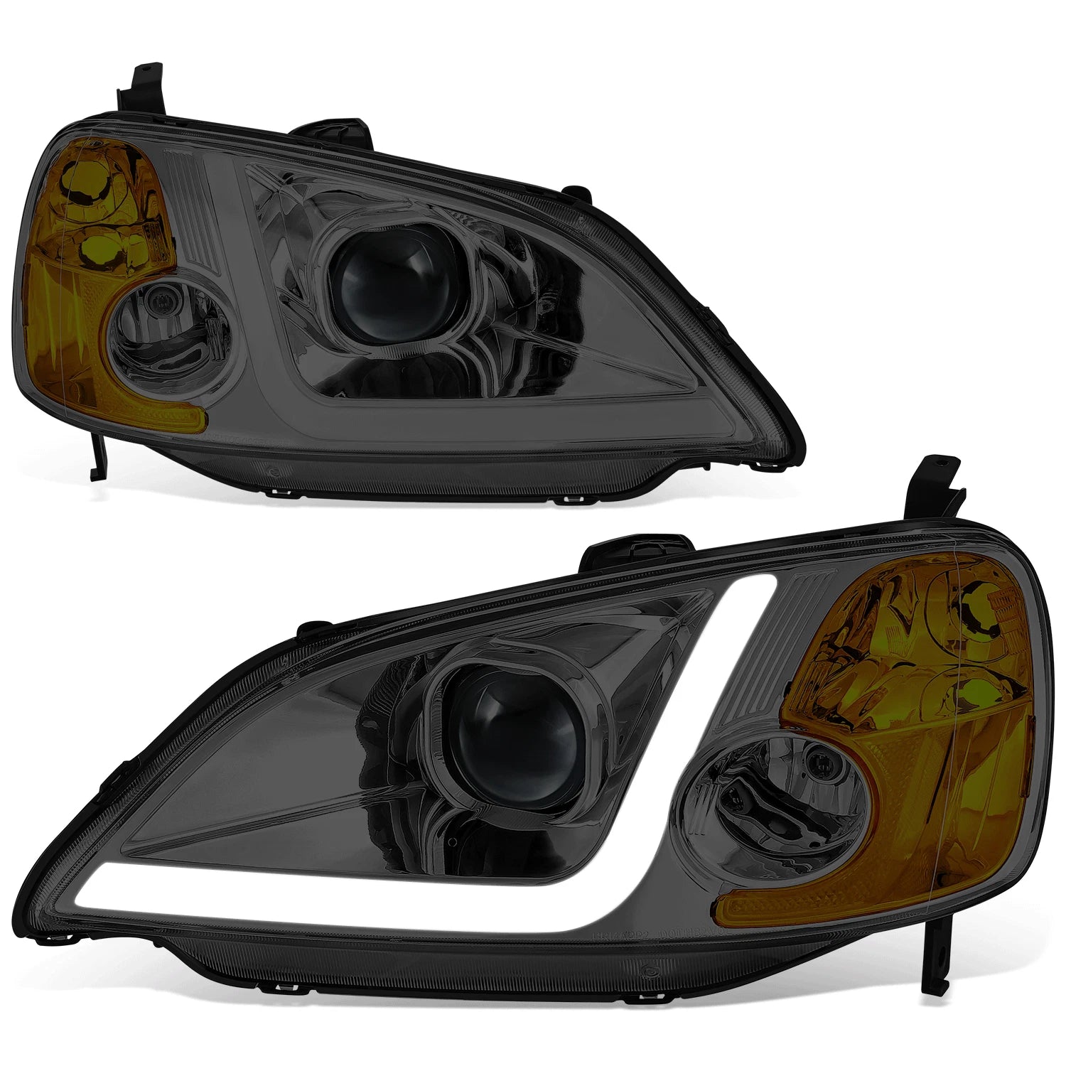 Fit 01-03 Honda Civic Sedan/coupe L-LED Bar | Built Supply Co