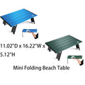 Portable Mini Folding Beach Table Ultralight Aluminum Side Tables
