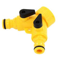 Neilsen 2 Way Garden Double Tap Connector