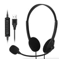 Lightweight Usb Headset With Volume Control For Call Center Customer