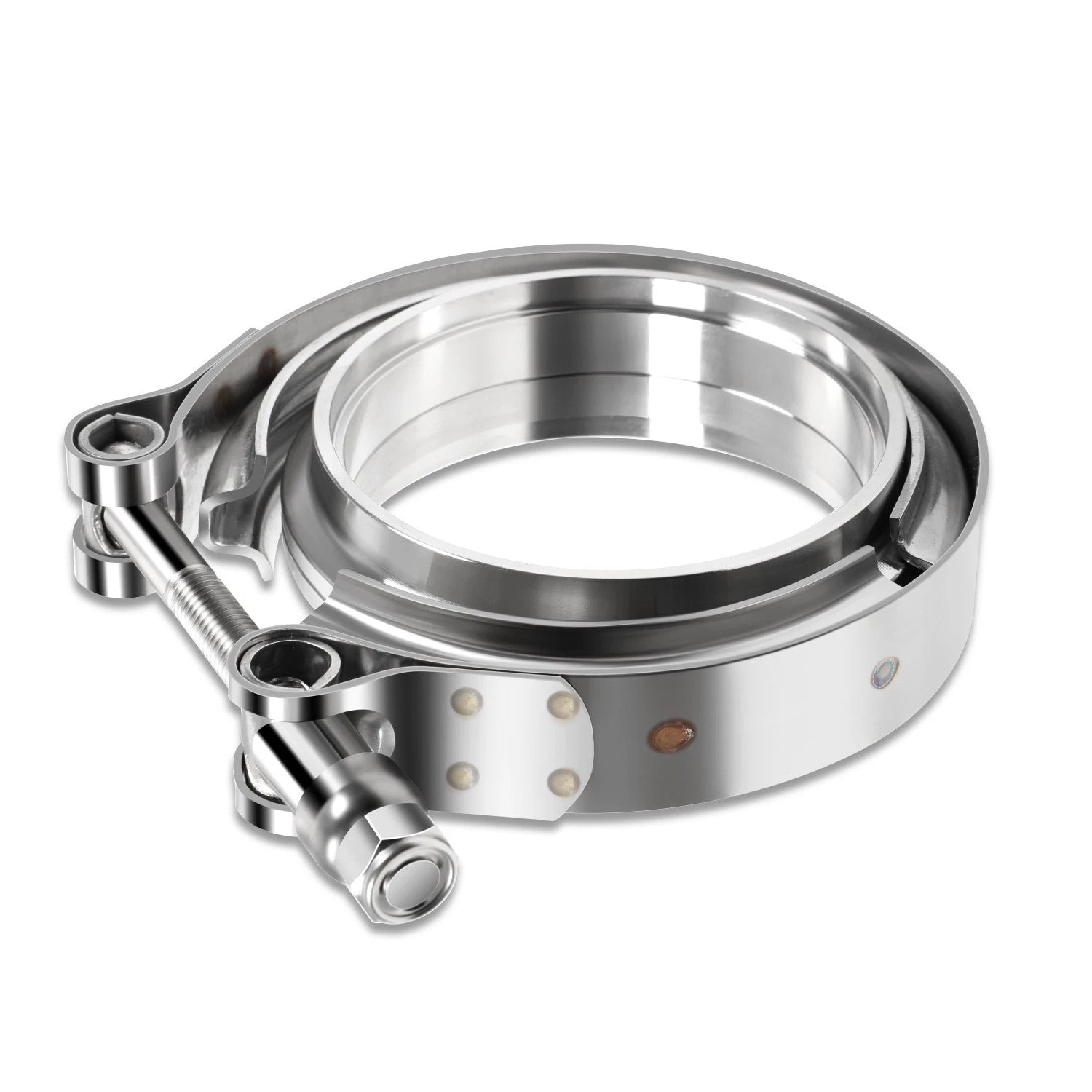 3" Od V-band Turbo Clamp & 3" Flange Set 304 | Built Supply Co