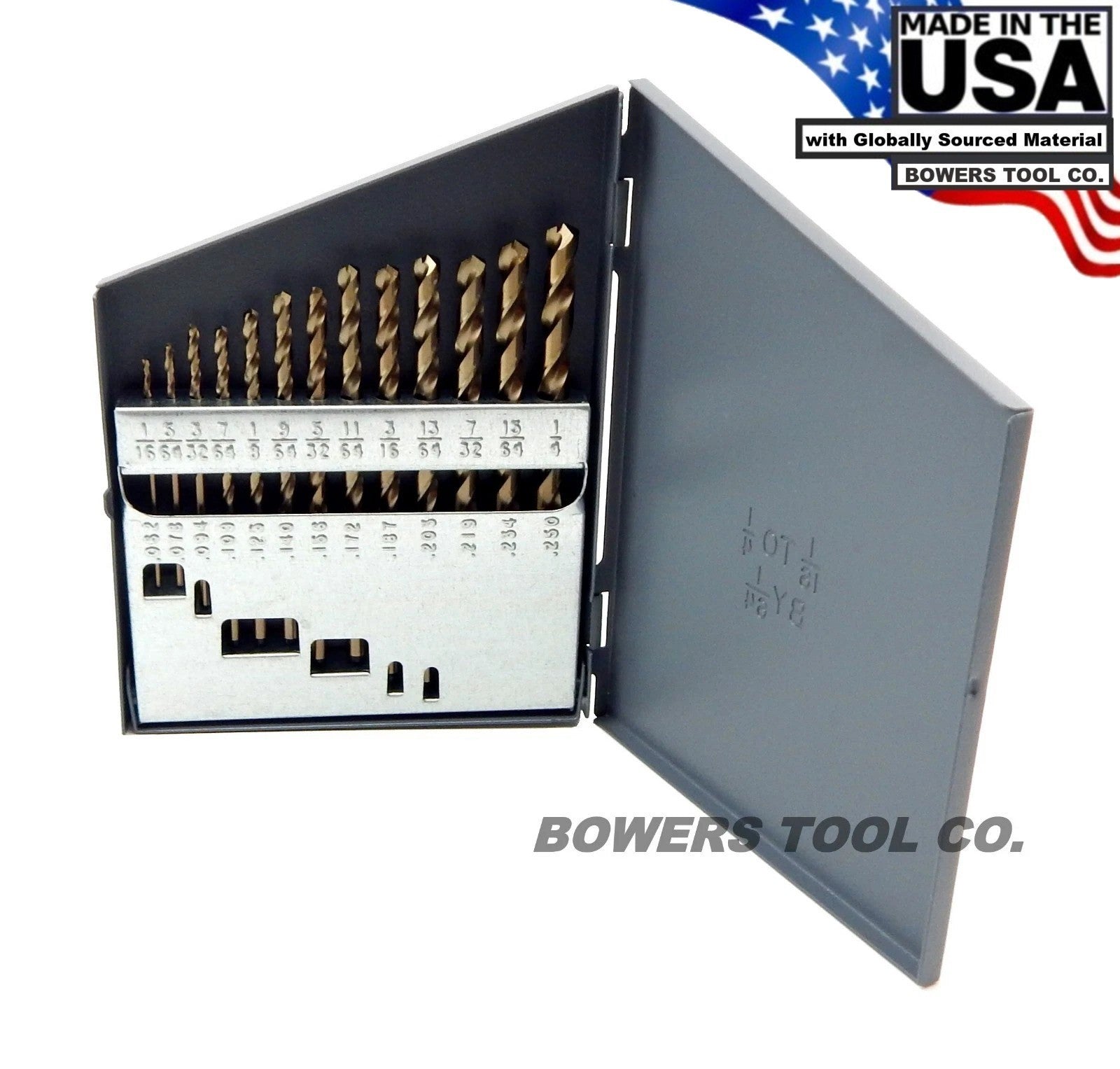 Norseman 13pc COBALT M42 Drill Bit Set