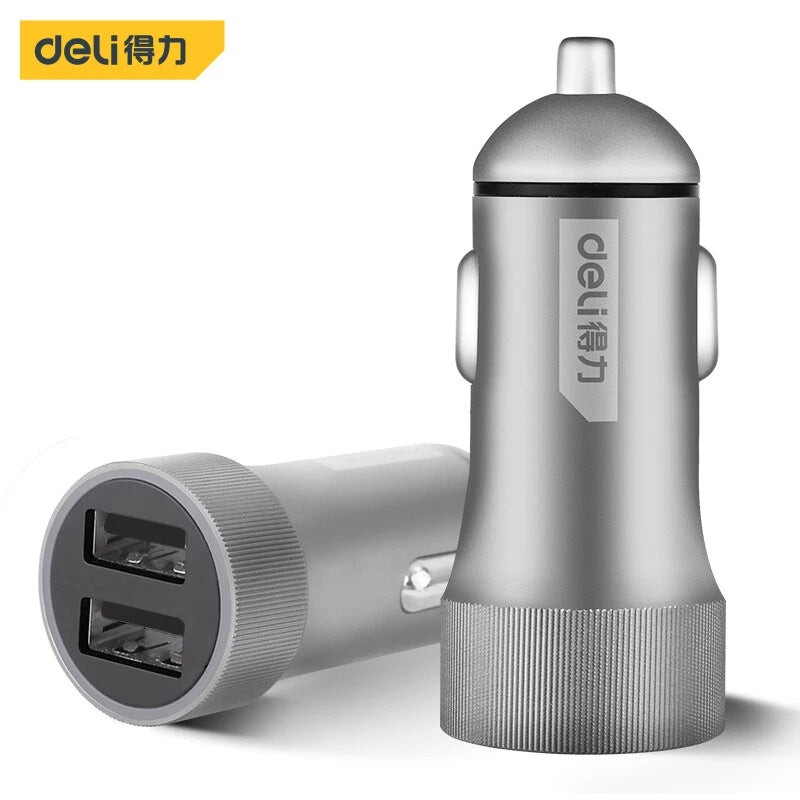 Deli 3.6a ( Max ) Car Usb Charger