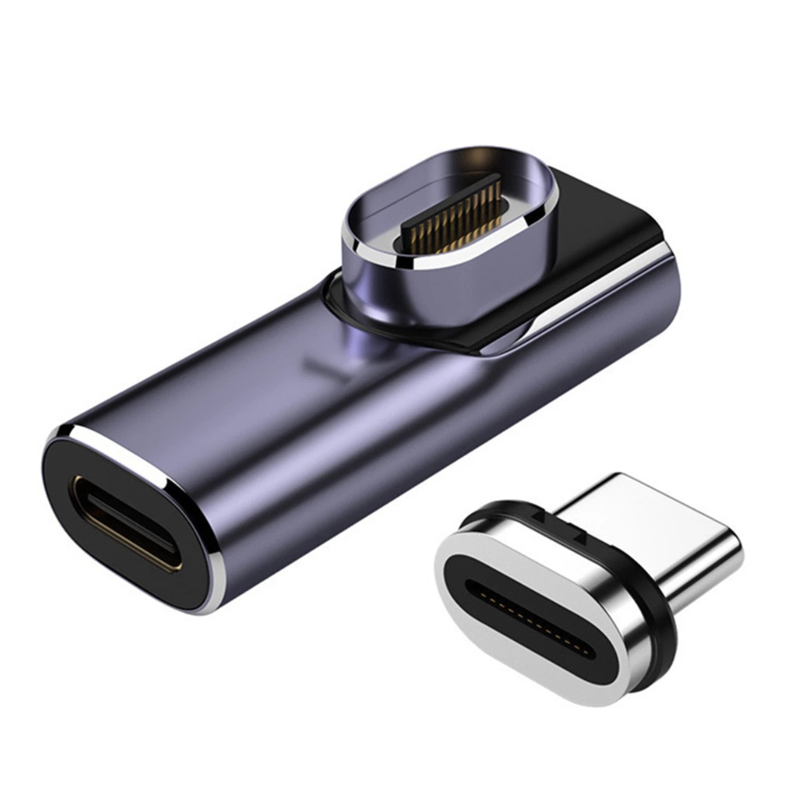 100W Type C Magnetic Micro Charging Adapter Data Cable Converter Pd