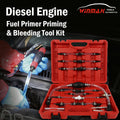12pcs Diesel Engine Fuel Primer Priming & Bleeding Tool Kit Male and