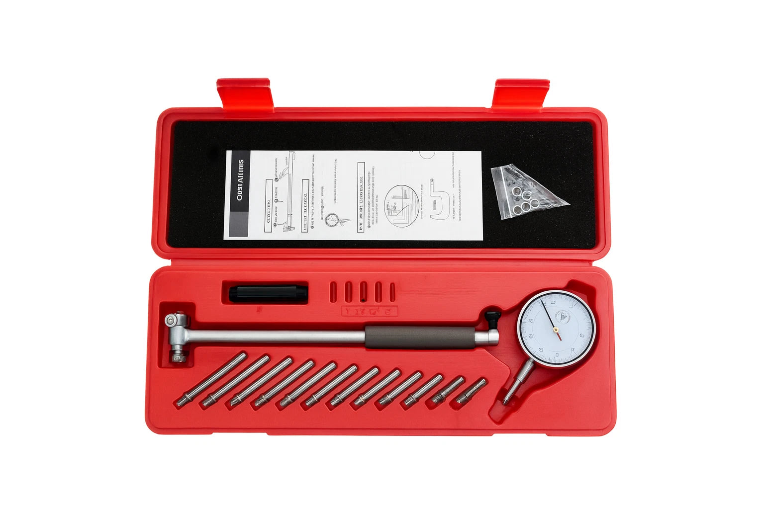 Dial Indicator Bore Depth Gauge 2" - 6" (0.001") | Built Supply Co