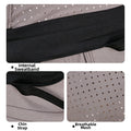 Breathable Polyester Sun Hat Lightweight Foldable With Wide Brim For