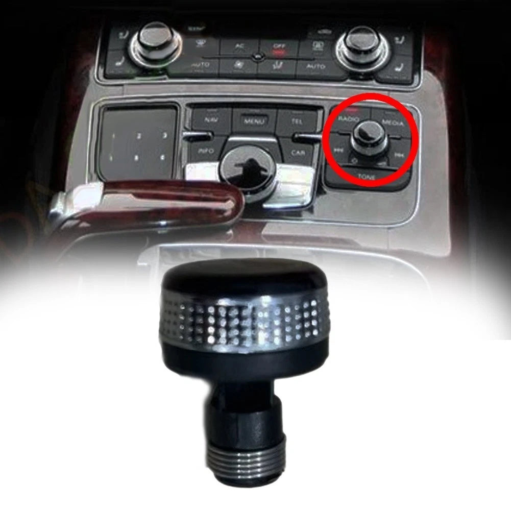 Console Volume Knob Car Audio Upgrade Plastic Body Single Piece