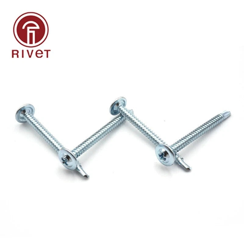 M4.8 *19/25 Mm Self Tapping Screws Drilling Tail Cross Recessed Flat