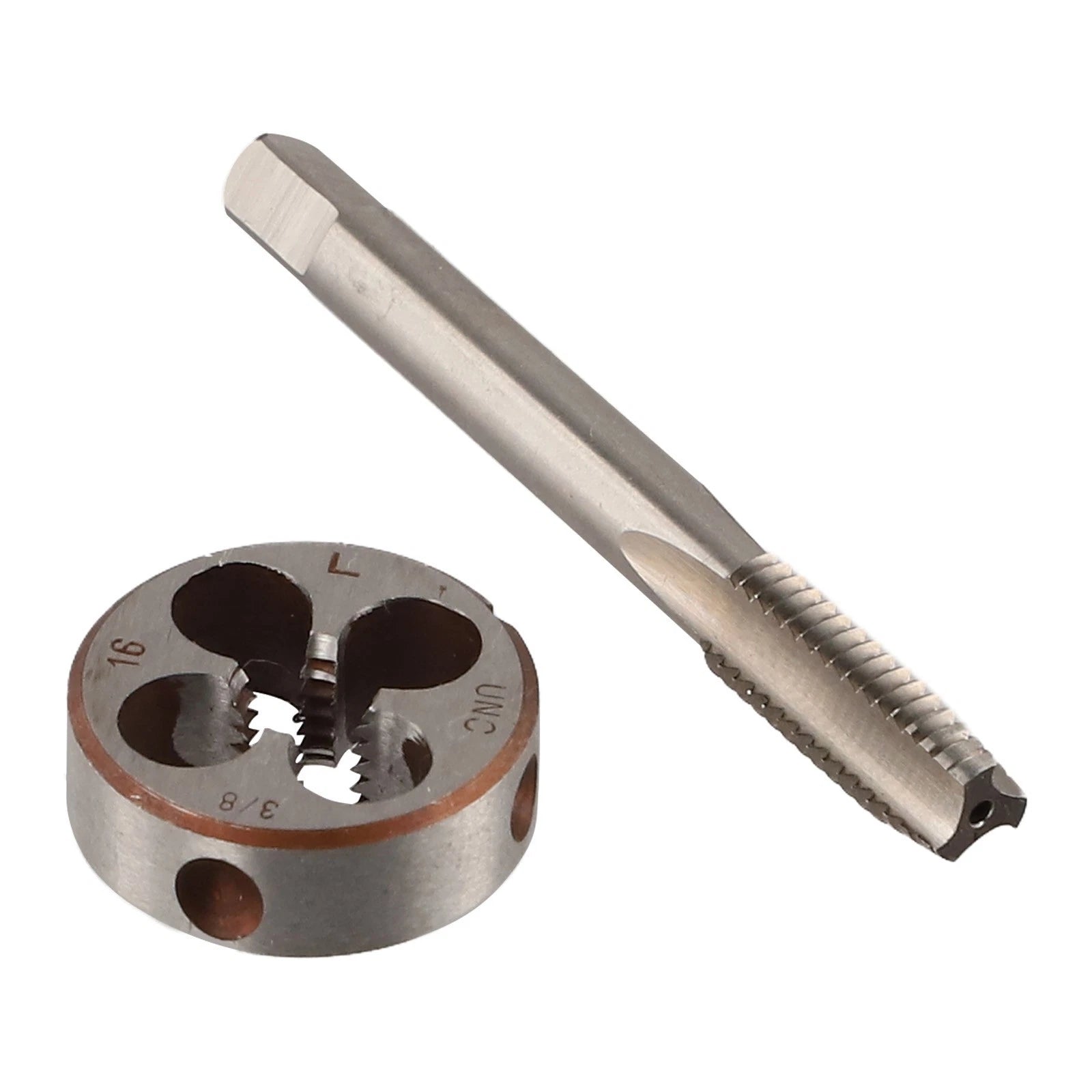 Top Grade Hss 3/8 16 Un Tap And 3/8 16 Unc Die Set For Left Hand