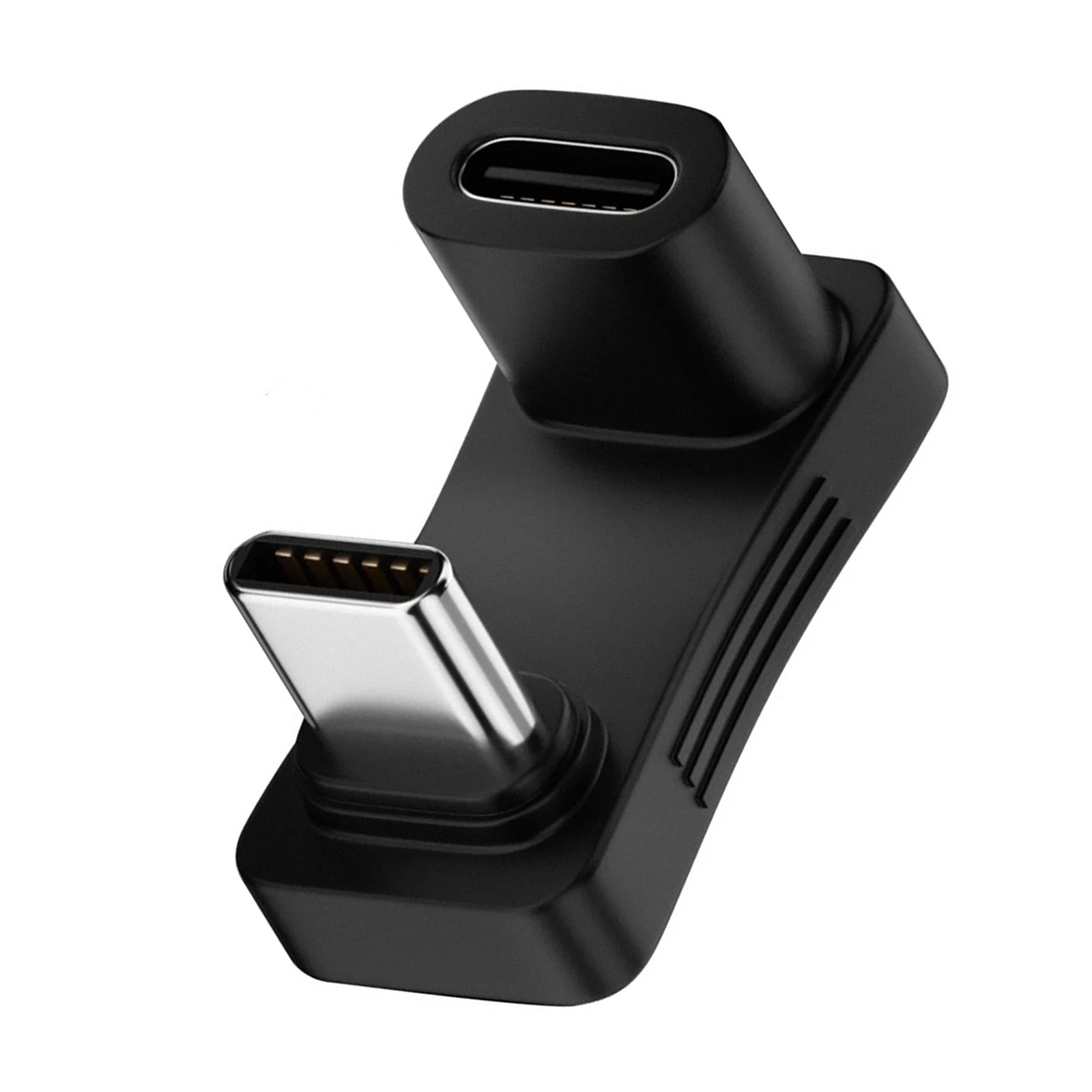 2 In 1 100W U-shaped Right Angle Type-c Extension Connecter For Steam