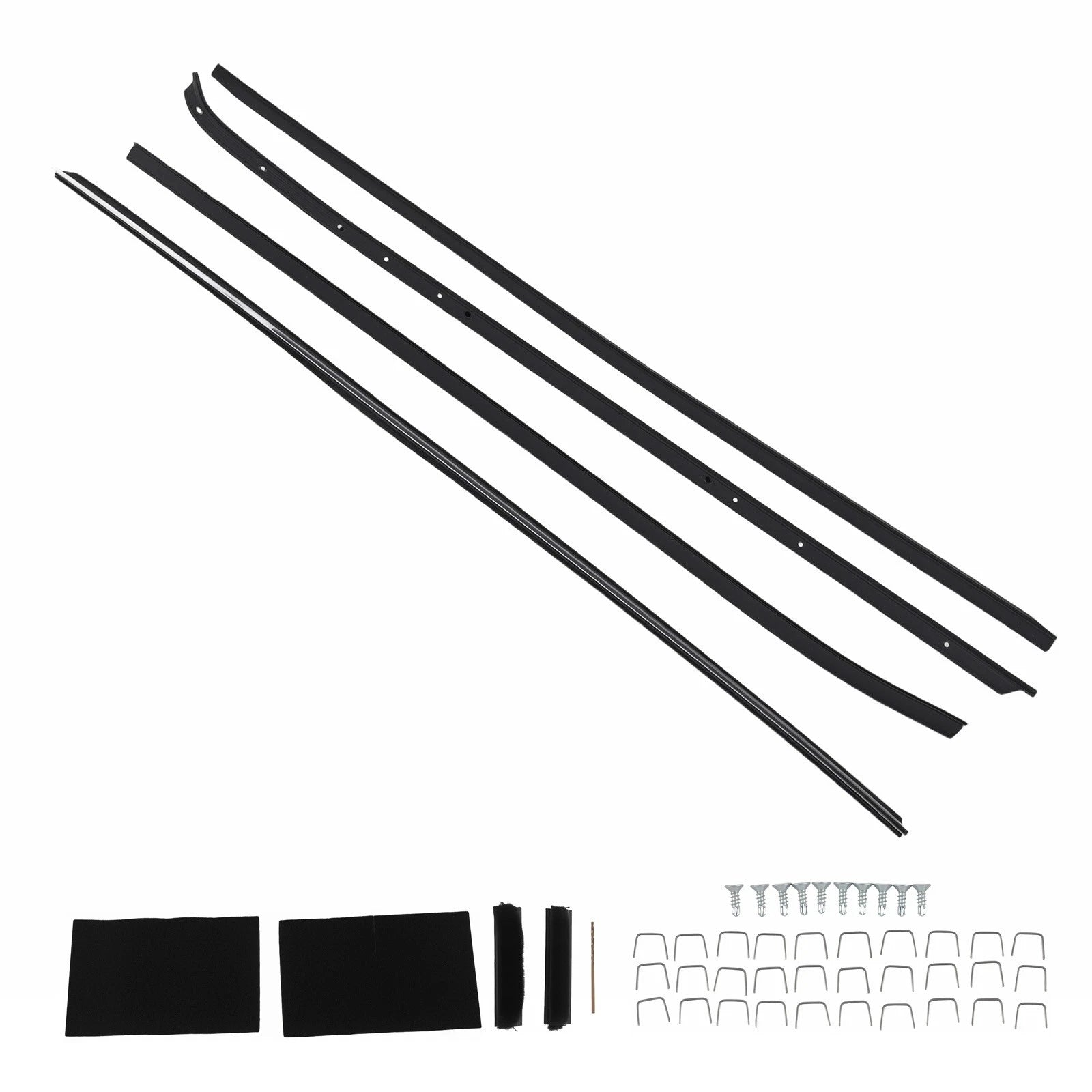 Door Window Weatherstrippi<wbr/>ng for Chevy Camaro 1970-1981 8808231 9612540