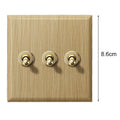 Enhanced Ambiance Handcrafted Light Switch Rocker Switch Aesthetic