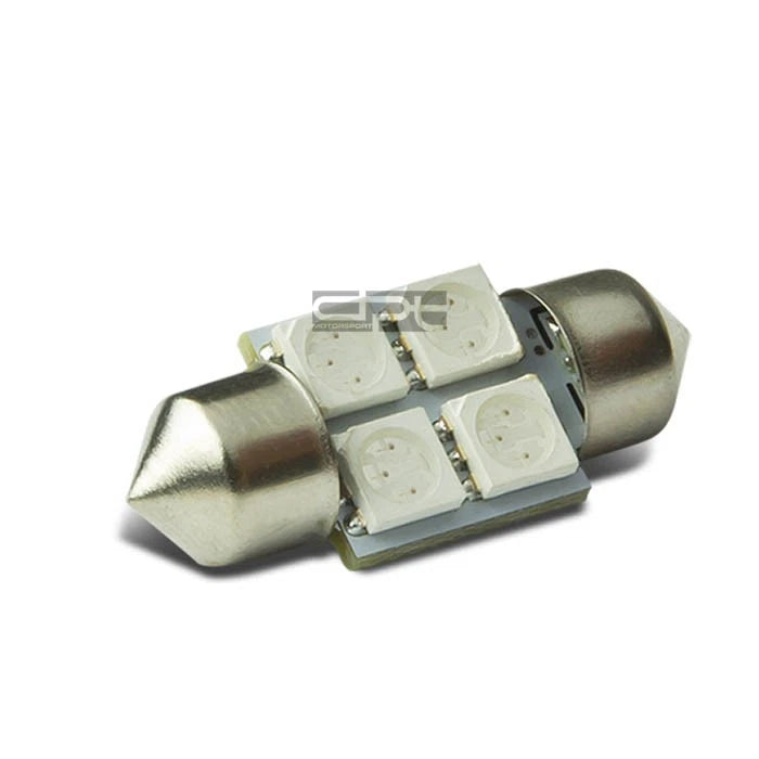 4 Smd 4smd 31mm Amber 5050 5055 Led Auto Interior | Built Supply Co