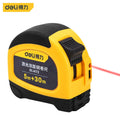 Deli Retractable Measuring Tape Digital Laser Ranging Steel Tape